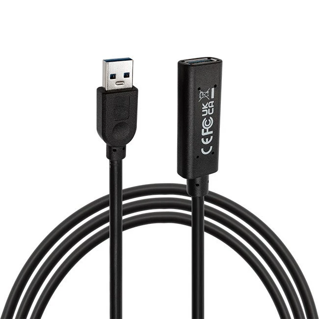 USB3 Active Math wedi'i Fowldio.0 Cebl Estyniad