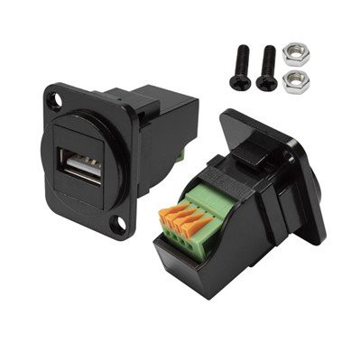 Modiwl D-Math USB 2.0 Teipiwch A Benyw I Floc Terfynell