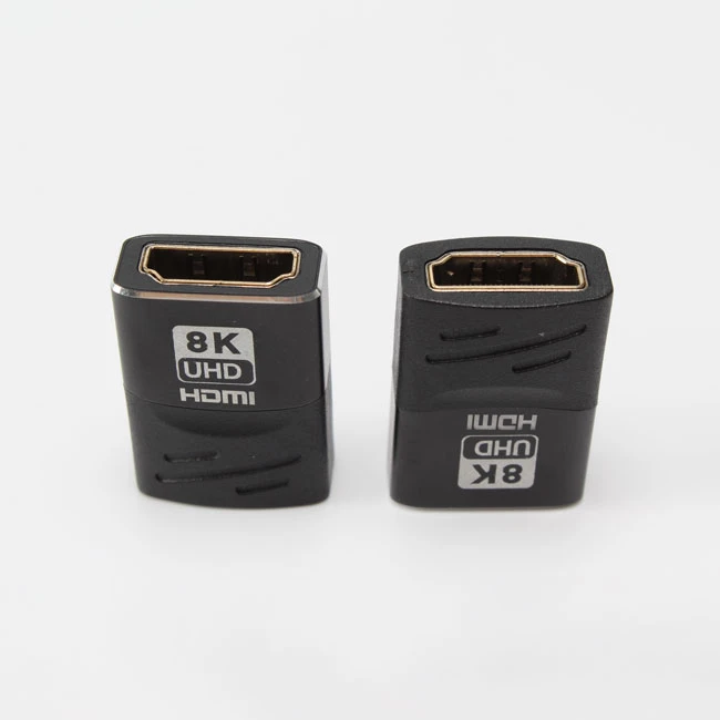 Gold Plated HDMI Female To Female Adapter Coupler 8K@60Hz 4K@120Hz