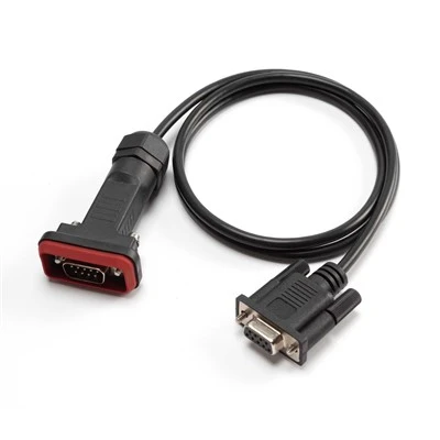 Cable IP67 gwrth-ddŵr RS232 DB9 wedi'i addasu